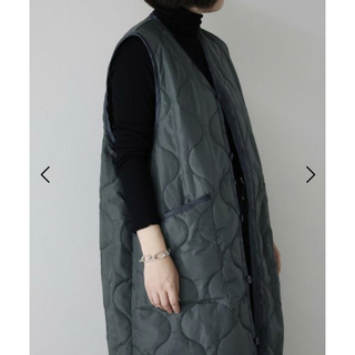 HYKE ハイク 2022aw QUILTED LONG VEST 黒 www.agenciacuringa.com.br