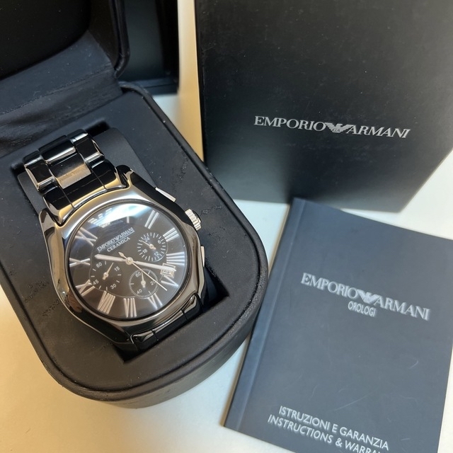 Emporio Armani(エンポリオアルマーニ)のエンポリオアルマーニクラシックAR1400EMPORIOARMANI メンズの時計(腕時計(アナログ))の商品写真