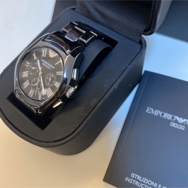 Emporio Armani(エンポリオアルマーニ)のエンポリオアルマーニクラシックAR1400EMPORIOARMANI メンズの時計(腕時計(アナログ))の商品写真