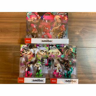 Nintendo Switch - amiibo Splatoon スプラトゥーンシリーズ 7体セット ...