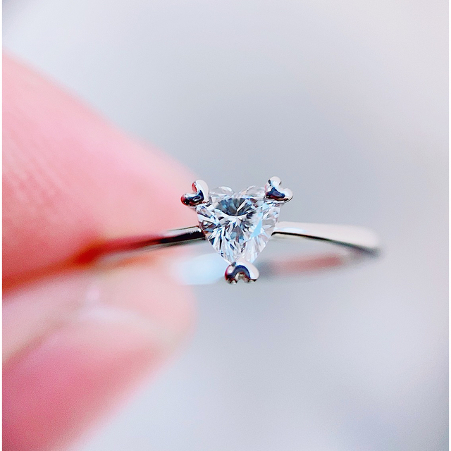 高品質 ☆ 0.24ct ダイヤモンドリング K18 Pt900 リング | endageism.com