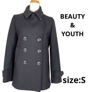 ビューティアンドユースユナイテッドアローズ(BEAUTY&YOUTH UNITED ARROWS)のBEAUTY&YOUTH　レディース　サイズＳ　ブラック　コート(ダッフルコート)