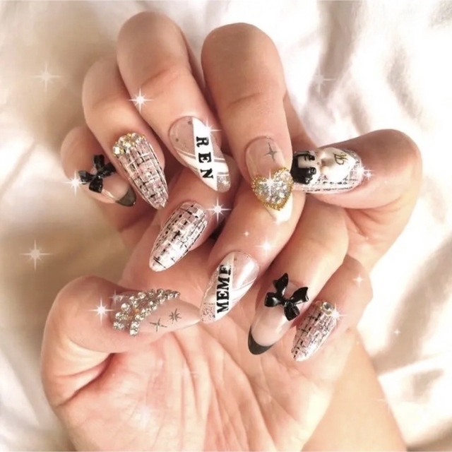 推し活応援︎︎ᕷ·͜· ︎︎オーダーネイルチップ*の通販 by MuuD.nail
