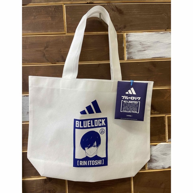 adidas(アディダス)の【非売品】ブルーロックカードステッカーコレクション&トートバッグ スポーツ/アウトドアのサッカー/フットサル(記念品/関連グッズ)の商品写真