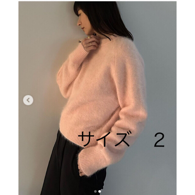 トップスANGORA COMPACT KNIT TOPS  サイズ　２