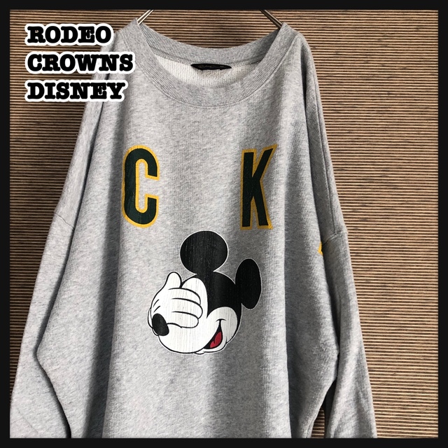 ロデオクラウンズ】ディズニー スウェット ミッキー キャラクター トレーナーC1 | フリマアプリ ラクマ