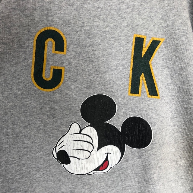 ロデオクラウンズ】ディズニー スウェット ミッキー キャラクター トレーナーC1