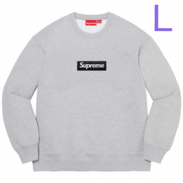 Lサイズ Supreme Box Logo Crewneck シュプリーム