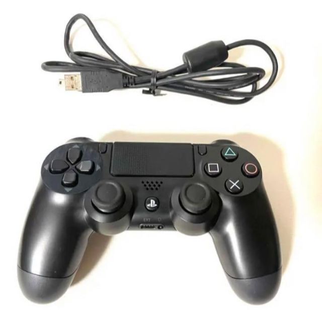 PlayStation4 - 【美品】PS4純正コントローラー+充電用ケーブルの通販 ...