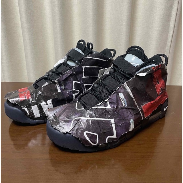 NIKE more uptempo "Made you look" 27.0cm