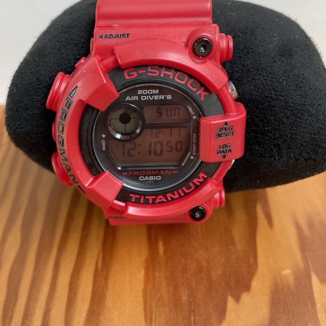 専用　CASIO G-SHOCK  フロッグマン　赤蛙腕時計(デジタル)