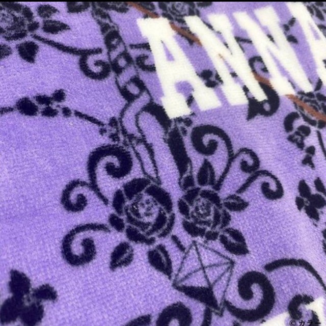 ANNA SUI(アナスイ)の【新品・未使用】エヴァンゲリオン×ANNA SUI ☆フェイスタオル インテリア/住まい/日用品の日用品/生活雑貨/旅行(タオル/バス用品)の商品写真