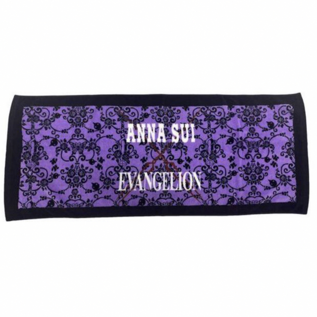 ANNA SUI(アナスイ)の【新品・未使用】エヴァンゲリオン×ANNA SUI ☆フェイスタオル インテリア/住まい/日用品の日用品/生活雑貨/旅行(タオル/バス用品)の商品写真