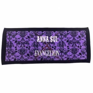 アナスイ(ANNA SUI)の【新品・未使用】エヴァンゲリオン×ANNA SUI ☆フェイスタオル(タオル/バス用品)