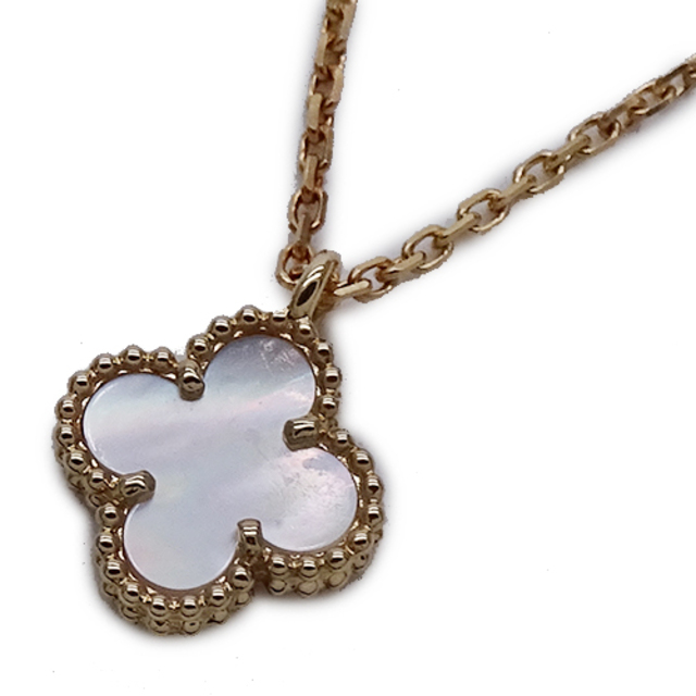 肌触りがいい Arpels & Cleef Van - マザーオブパール スウィートアルハンブラ ネックレス ヴァンクリーフ&アーペル ネックレス