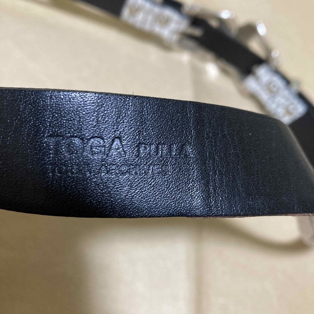 TOGA(トーガ)のtoga ダブルバックルベルト メンズのファッション小物(ベルト)の商品写真