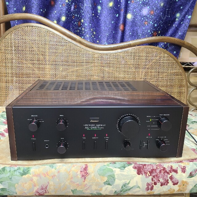 フルレストア整備済!完動超美品!山水プリメインアンプAU-D607F EXTRA フルレストア整備済!完動超美品!山水プリメインアンプAU-D607F EXTRA