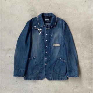 アートヴィンテージ(ART VINTAGE)のUSED denim coverall(カバーオール)