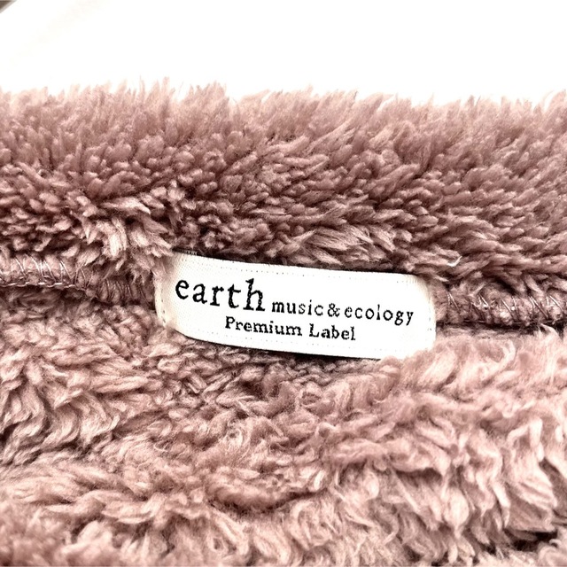 earth music & ecology(アースミュージックアンドエコロジー)のearth music&ecology✨長袖 ワンピース チュールレース ピンク レディースのワンピース(ひざ丈ワンピース)の商品写真