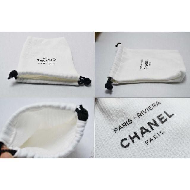 CHANEL(シャネル)のchrvr 新品未使用本物　シャネル　ノベルティ巾着ポーチ レディースのファッション小物(ポーチ)の商品写真