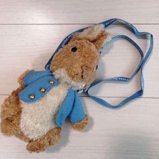 ピーターラビット(PETER RABBIT（TM）)のピーターラビット　ぬいぐるみポシェット(キャラクターグッズ)