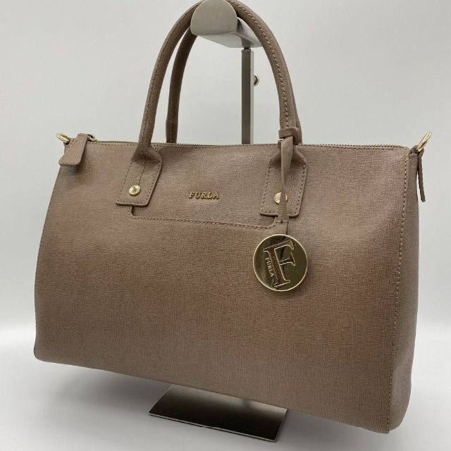Furla - ✨極美品✨FURLA フルラ リンダ サッチェル ハンドバッグ