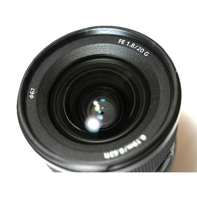 SONY(ソニー)の☆極上品☆ SONY SEL20F18G FE 20mm F1.8 G スマホ/家電/カメラのカメラ(レンズ(単焦点))の商品写真