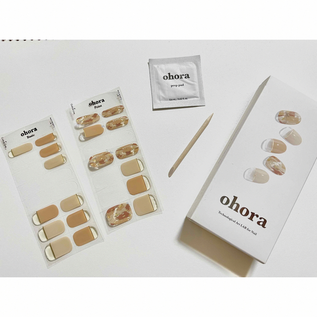 ohora(オホーラ)の3点おまとめ いちご様 ohoraネイルシール コスメ/美容のネイル(ネイル用品)の商品写真