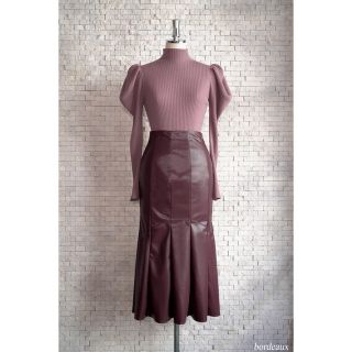 Her lip to - Her lip to/Vegan Leather Midi Skirtの通販 by madamL's ...