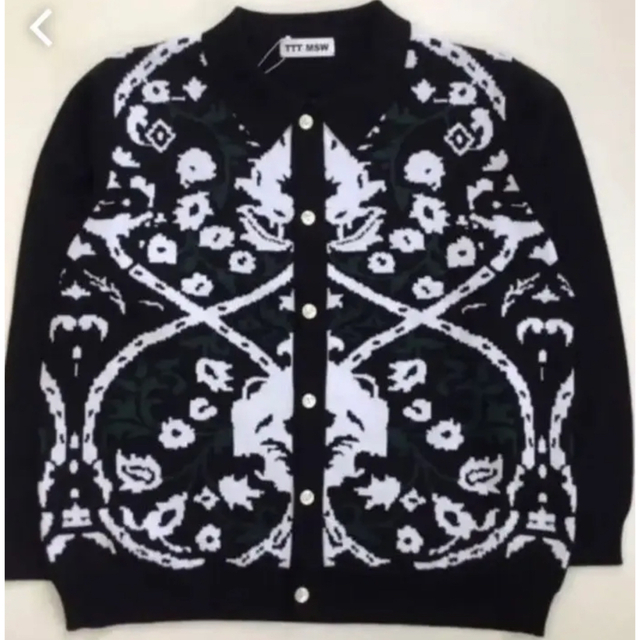 カーディガンttt_msw 21ss Persia knit polo cardigan