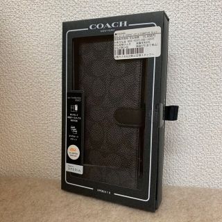 コーチ(COACH)の【新品未使用】Xperia 1 II COACH（R）ブックタイプケース　黒(Androidケース)