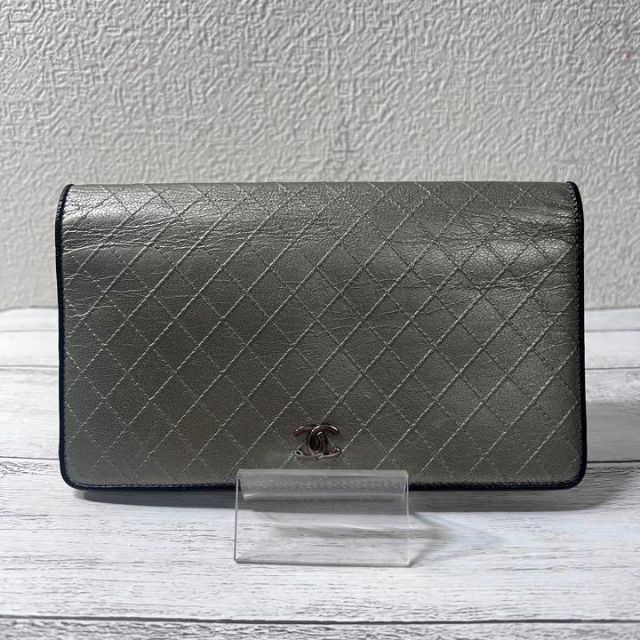 公式ストア シャネル ビコローレ 2つ折り長財布 財布 ココマーク