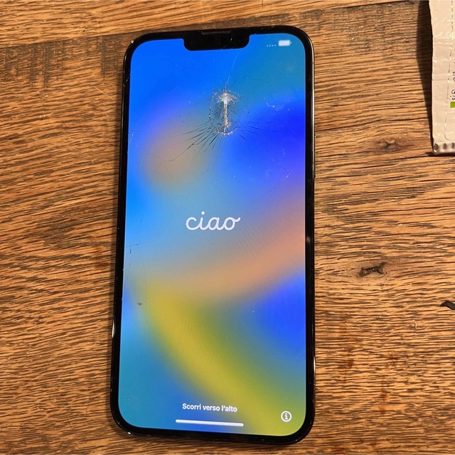 再出品　iphone13promax画面割れジャンク