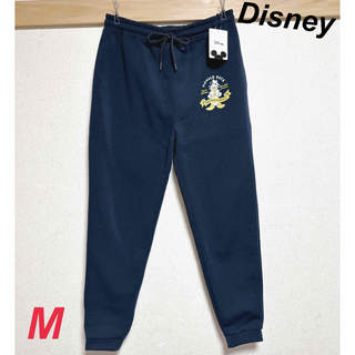 ディズニー(Disney)の新品　Disney メンズ　裏起毛　ドナルド　スウェットパンツ　ネイビー　M(その他)