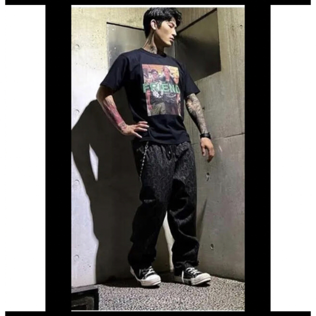 WEB限定デザイン gakkin Lサイズ セットアップ シャツ\u0026ショーツ