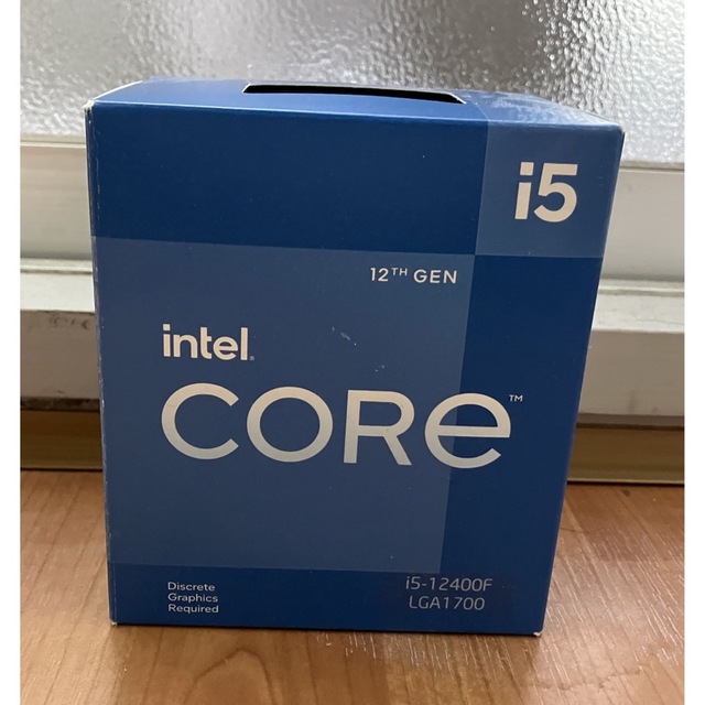 クーラー未使用INTEL Core i5-12400F