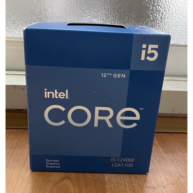 クーラー未使用INTEL Core i5-12400Fスマホ/家電/カメラ