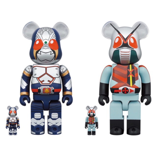 アウトレット 美品 ベアブリック 新品 キカイダー BE@RBRICK400