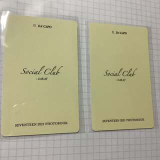 seventeen DK ドギョム　李硕珉 social club トレカ