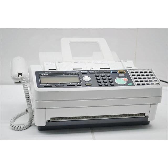 業務用FAX/業務用ファックス NTT 感熱紙タイプFAX T-360/最大B4用紙サイズ カウンタ4,908