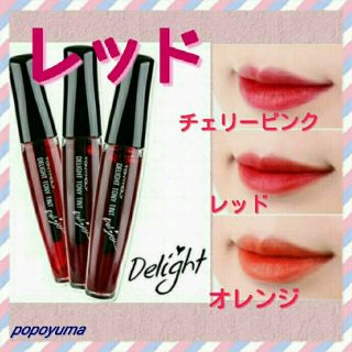 トニーモリー(TONY MOLY)のピンク3レッド2♦トニーティント(口紅)