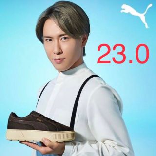 カーキ×インディゴ SnowMan 宮舘涼太 PUMAxABC-MART 限定 23.0cm | www