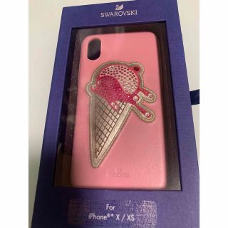 スワロフスキー(SWAROVSKI)のSWAROVSKI社 iPhoneX/XS ケース(iPhoneケース)