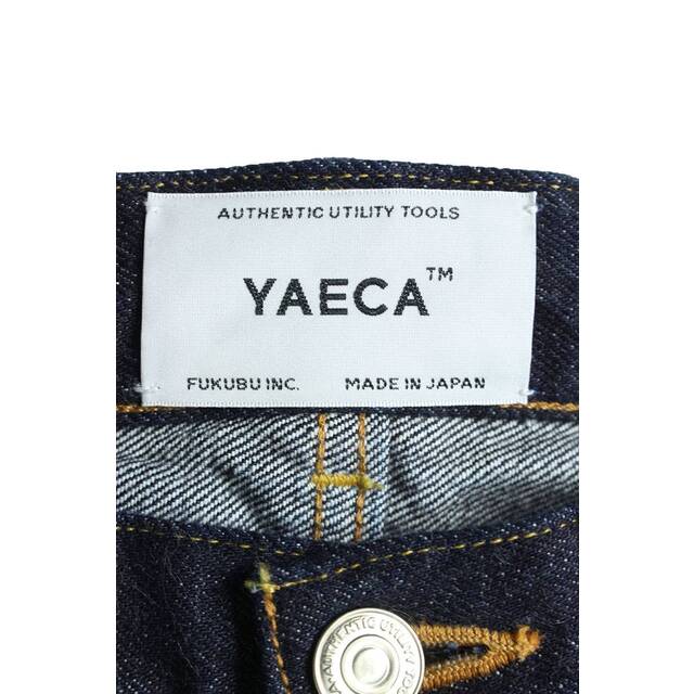 YAECA(ヤエカ)のヤエカ 13-14W ストレートデニムパンツ メンズ 29インチ メンズのパンツ(デニム/ジーンズ)の商品写真