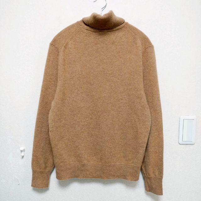 UNIQLO - ゆったり ユニクロ カシミヤ100% タートルネック レディースM