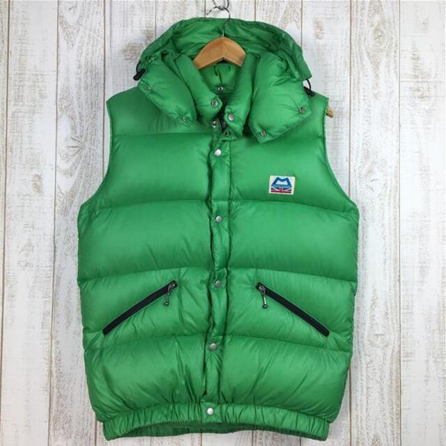 MENs L マウンテンイクイップメント レトロ ライトライン ベスト RETRO LIGHTLINE VEST 600FP ダウン MOUNTAIN  EQUIPMENT 421316 グリーン系 | フリマアプリ ラクマ