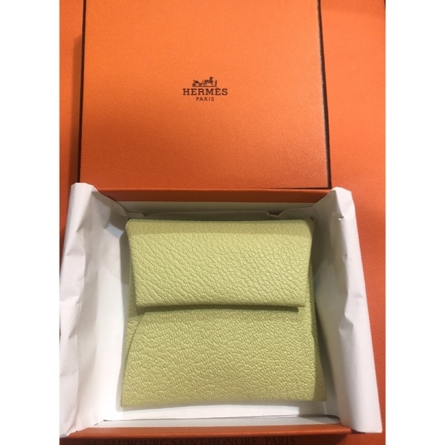 ⭐️専用⭐️  HERMES エルメス バスティア バイカラー.ライムイエロー.