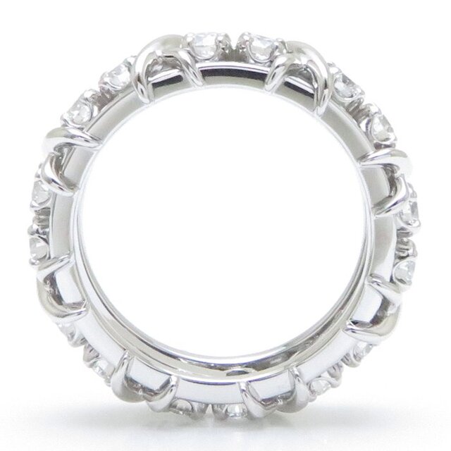 ティファニー TIFFANY&Co. ジーンシュランバーゼ リング 指輪 ダイヤモンド26石 13号 Pt950プラチナ / 198630【BJ】