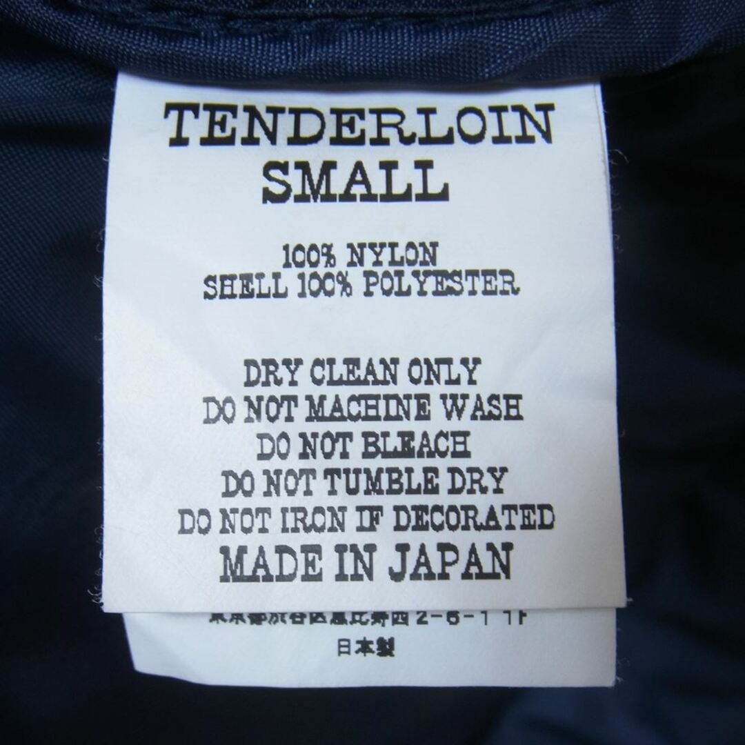 TENDERLOIN(テンダーロイン)のTENDERLOIN テンダーロイン ベスト 16AW T-NRA RACING VEST レーシング ベスト 中綿 ネイビー系 S【中古】 メンズのトップス(ベスト)の商品写真