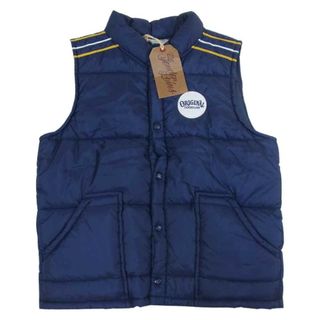 テンダーロイン(TENDERLOIN)のTENDERLOIN テンダーロイン ベスト 16AW T-NRA RACING VEST レーシング ベスト 中綿 ネイビー系 S【中古】(ベスト)